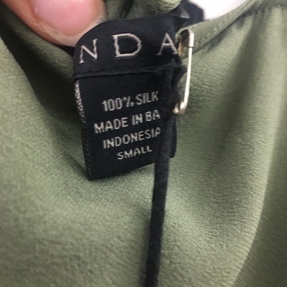 Indah Carmel Dress - Olive - Picture 7 of 7